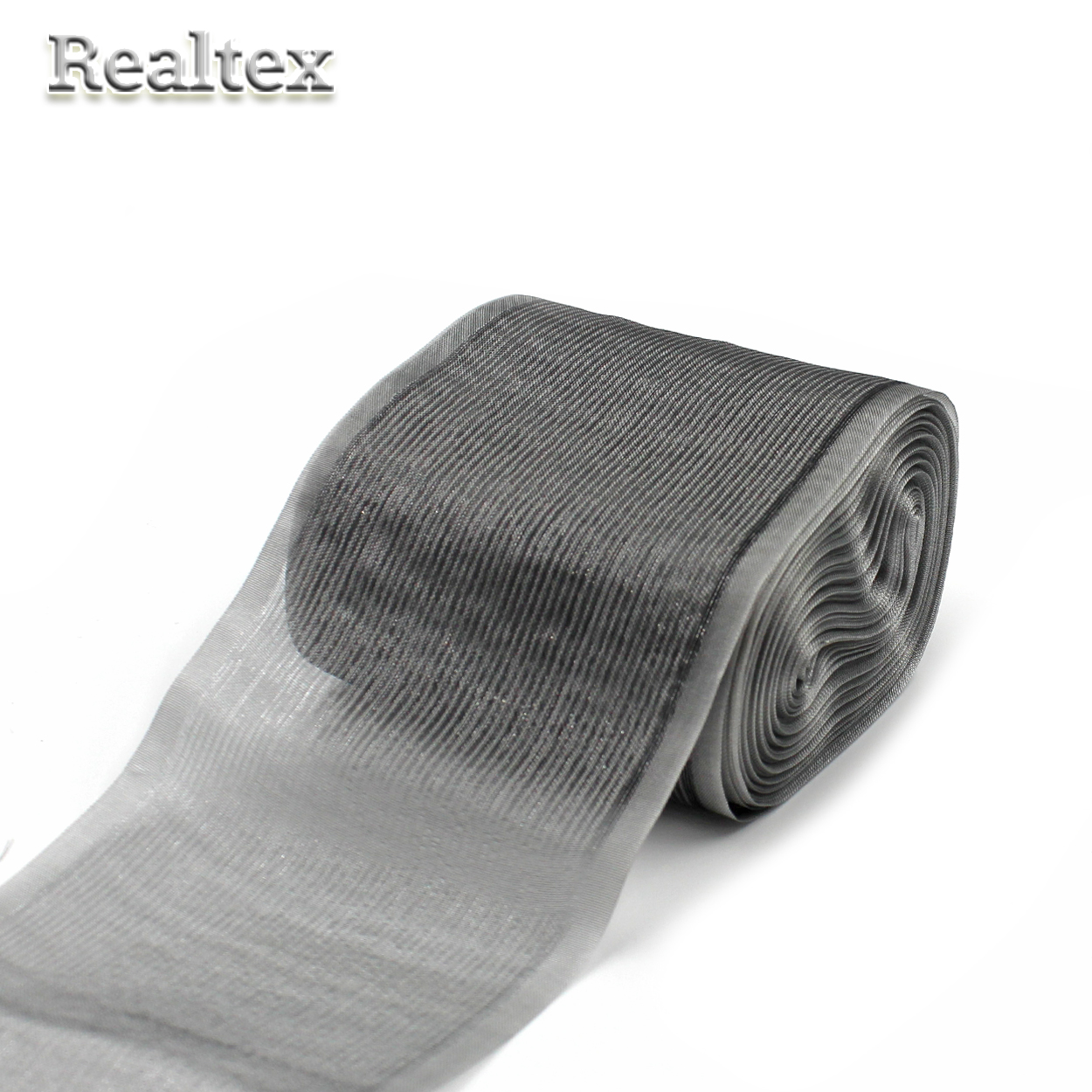 Лента капроновая 80мм с3501г17 цв.42 графит