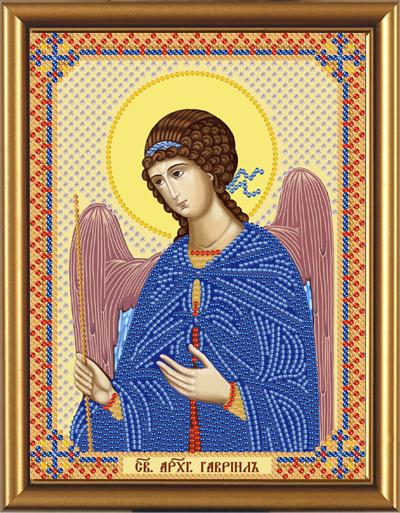 Набор для вышивания бисером НС С 6020 "Св.Архангел Гавриил"