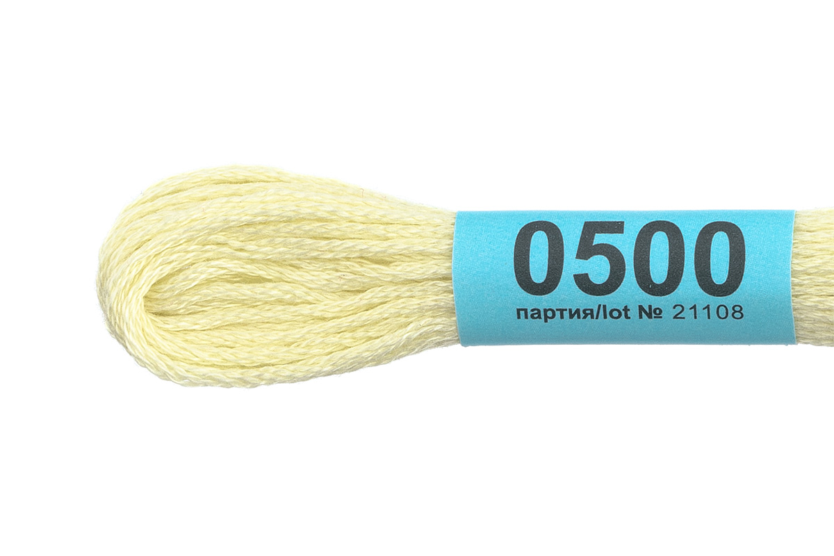 Мулине "Гамма" цв.0500 бл.салатовый