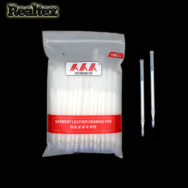 Стержни гелевые для кожи и меха Realtex d=0,5мм цв.белый