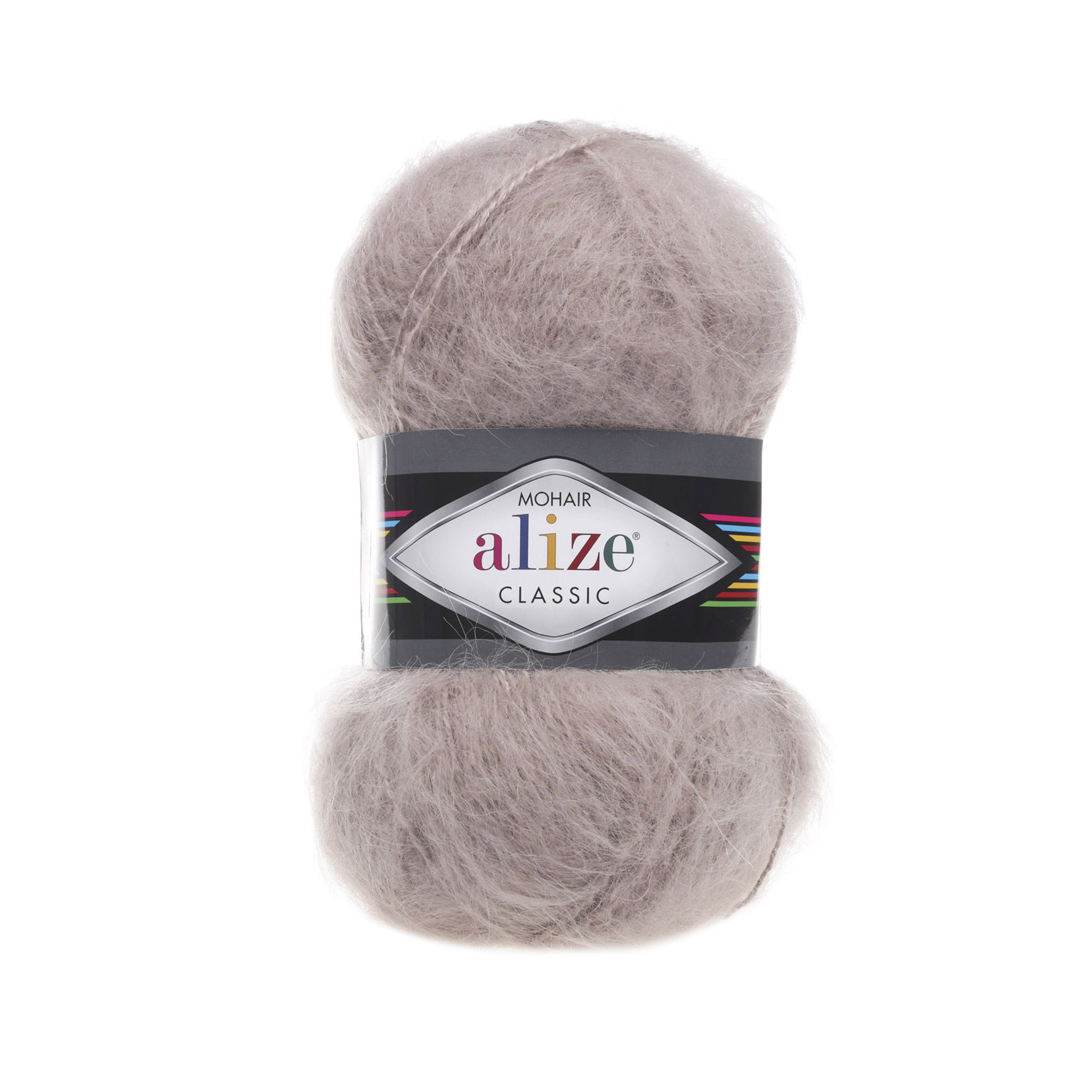 Пряжа Alize "Мохер Classic" (100гр) цв.541 норка