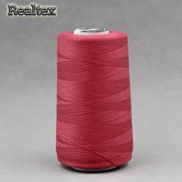 Нитки "Реалтекс" 40/2 (5000ярд) цв.120 тёмно-арбузный 