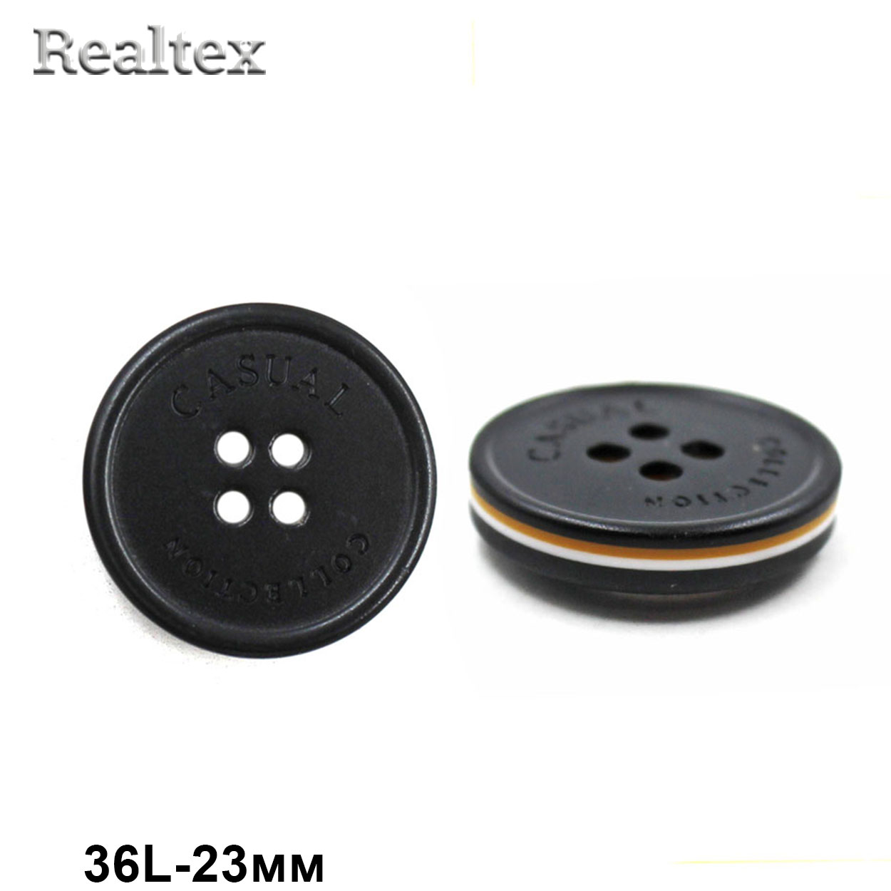 Пуговицы CB 3679 36L (36шт) цв.B-Brown