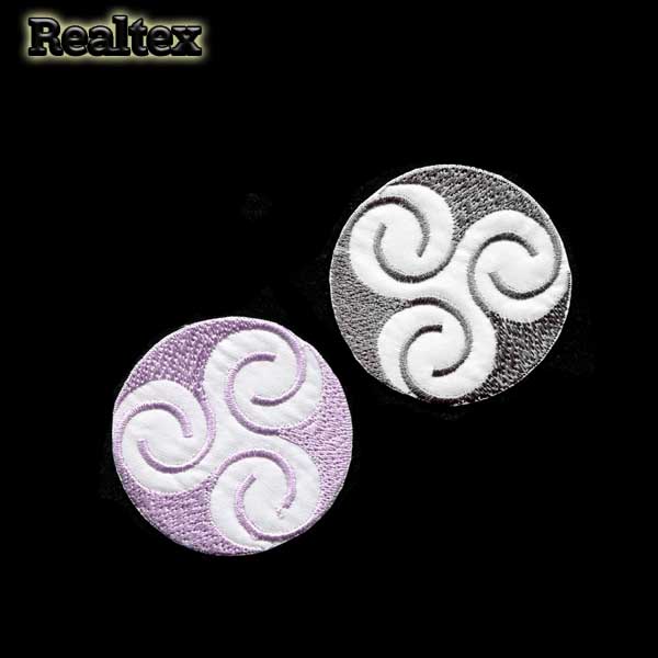 Термоаппликации 15744 "Узор" цв.белый