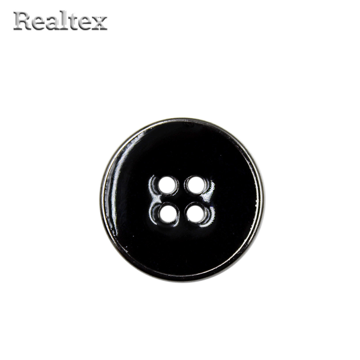 Пуговицы RB z-93 28L (36шт) цв.Black/P