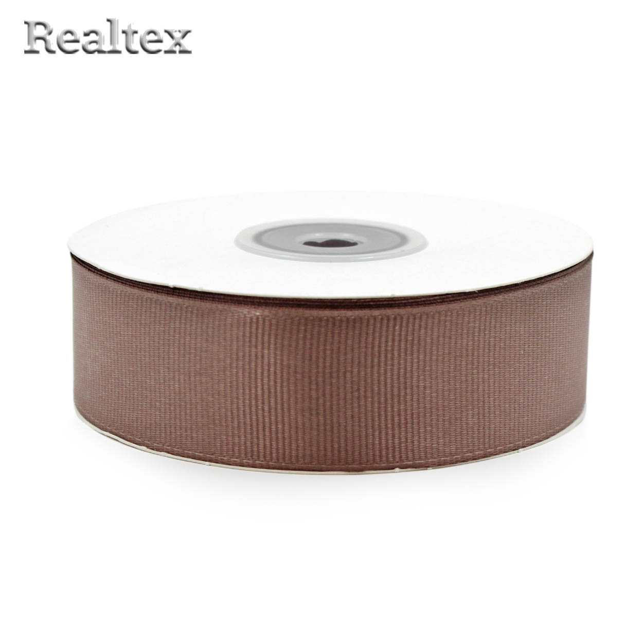 Лента репсовая 25мм MG (22,8м) цв.814 коричневый