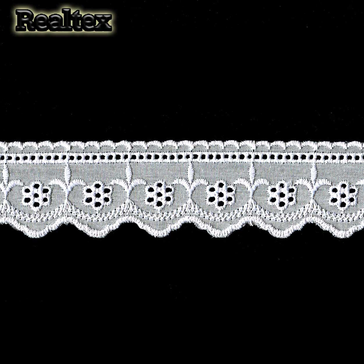 Шитье GYEM-4203 42мм "Gamma" цв.белый