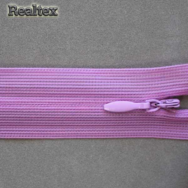  Молния потайная Т.3 50см цв.172 сиреневый