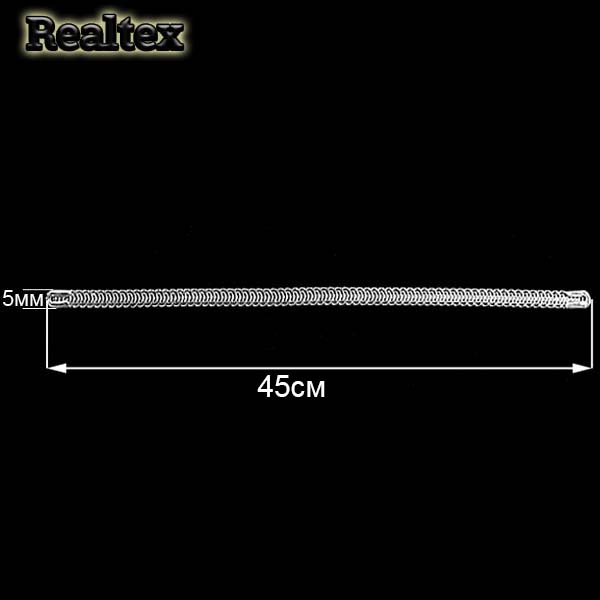 Косточки корсажные металл прямые 5мм*45см (10шт)  