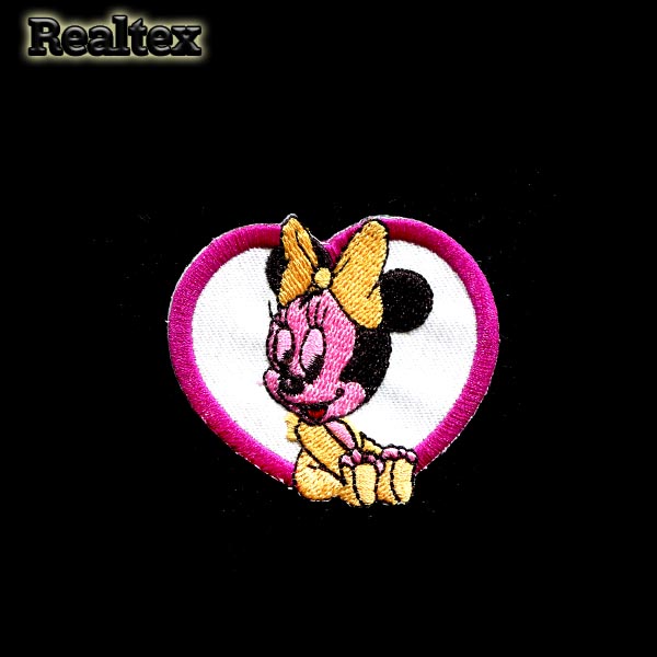 Термоаппликации детские Realtex RT-098 "Минни Маус в сердечке"