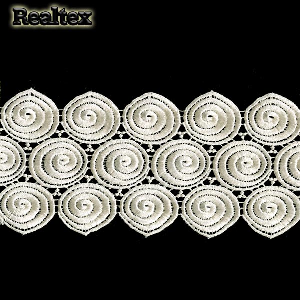 Кружево 130мм МА-56-1075 цв.молочный
