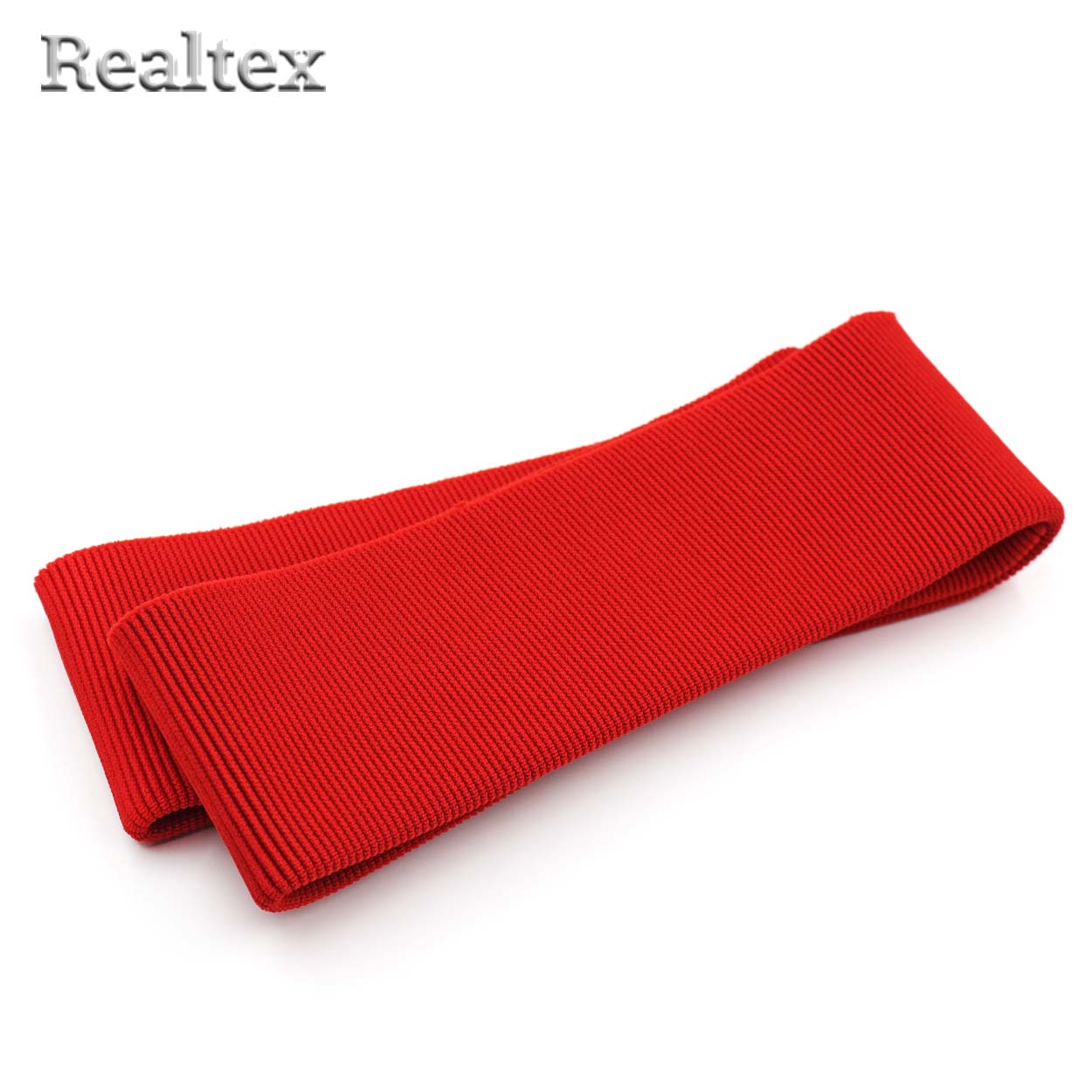 Подвяз трикотажный АМ 90*7,5см (87%полиэфир+13%лайкра) цв.красный