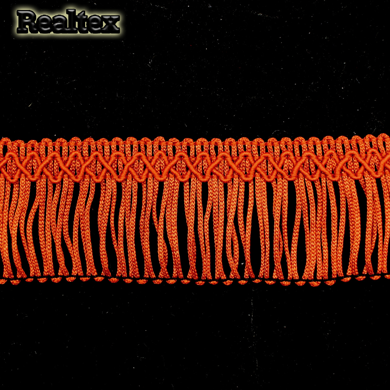 Бахрома 35мм A-08 "Gamma" (16м) цв.198 терракотовый