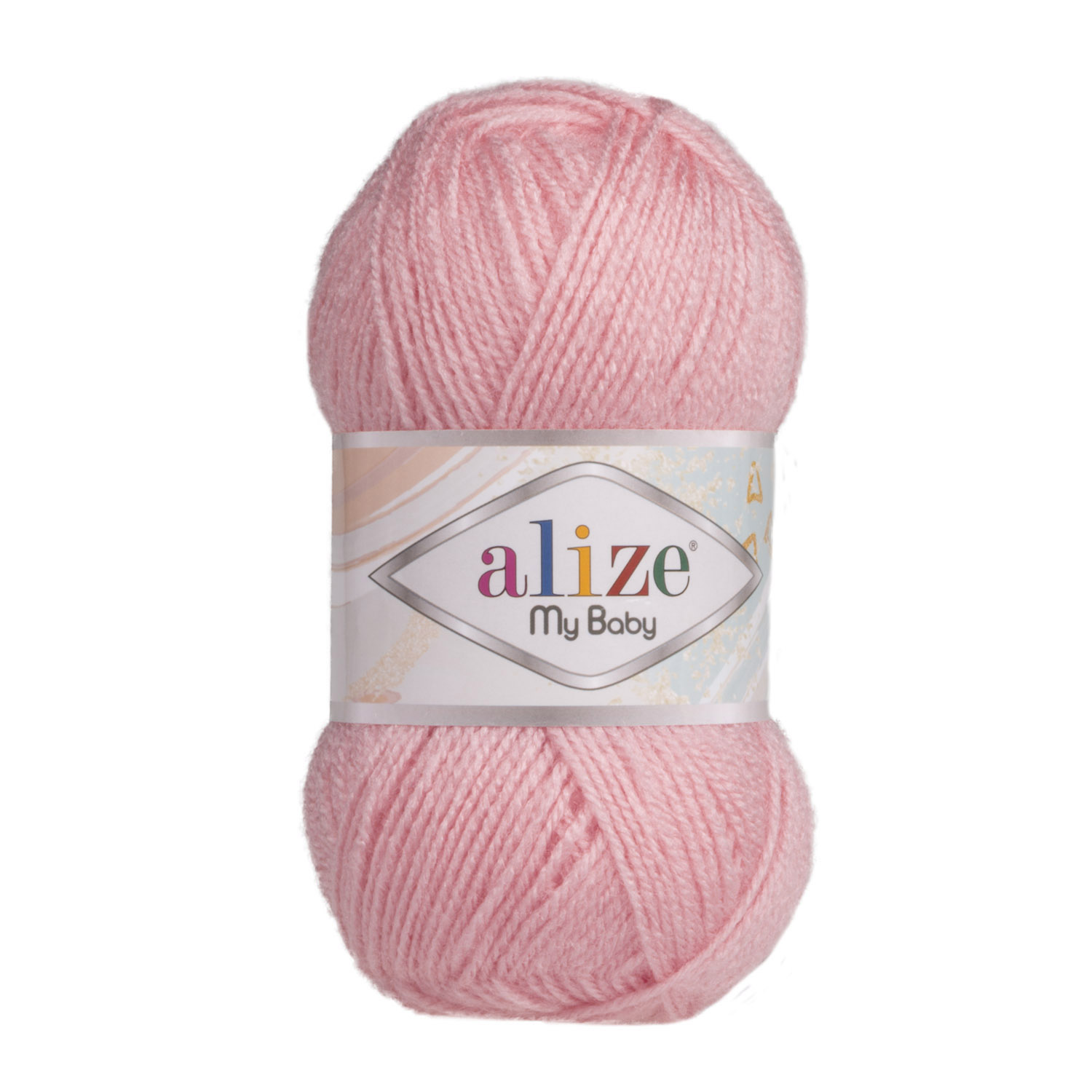 Пряжа Alize "My Baby" (50гр) цв.161 пудра