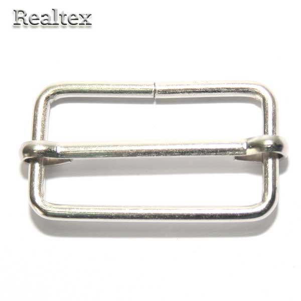 Шлевка металлическая 40х20х2,5мм TSW цв.никель 