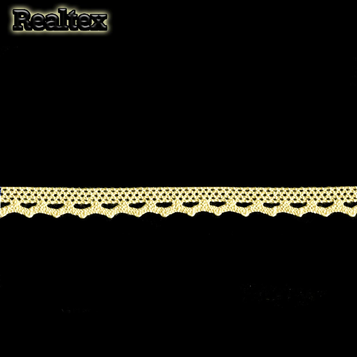 Кружево вязаное  10мм 10.01.075 цв.29/1 светло- желтый