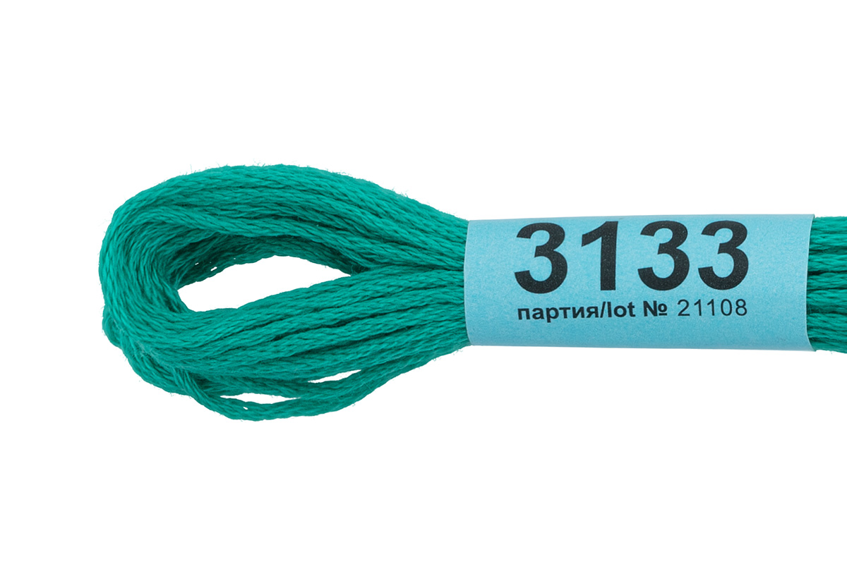 Мулине "Гамма" цв.3133 т.т.бирюзовый