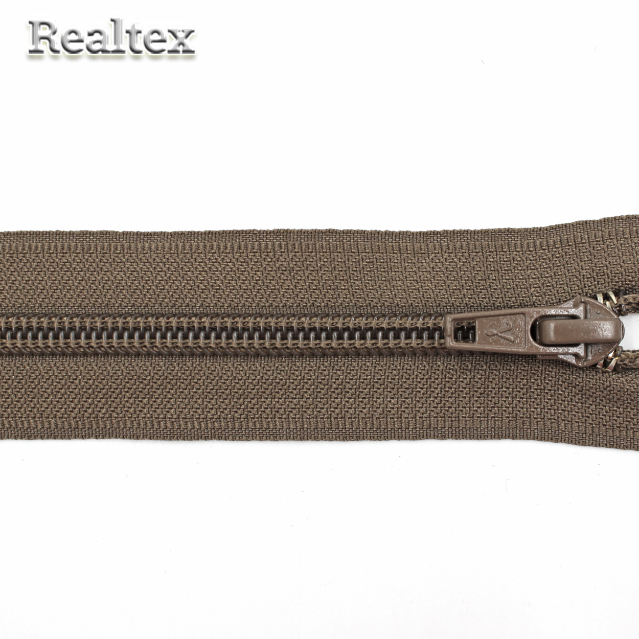 Молния обувная G007A Т.7 18см неразьемная цв.293 тёмно-коричневый