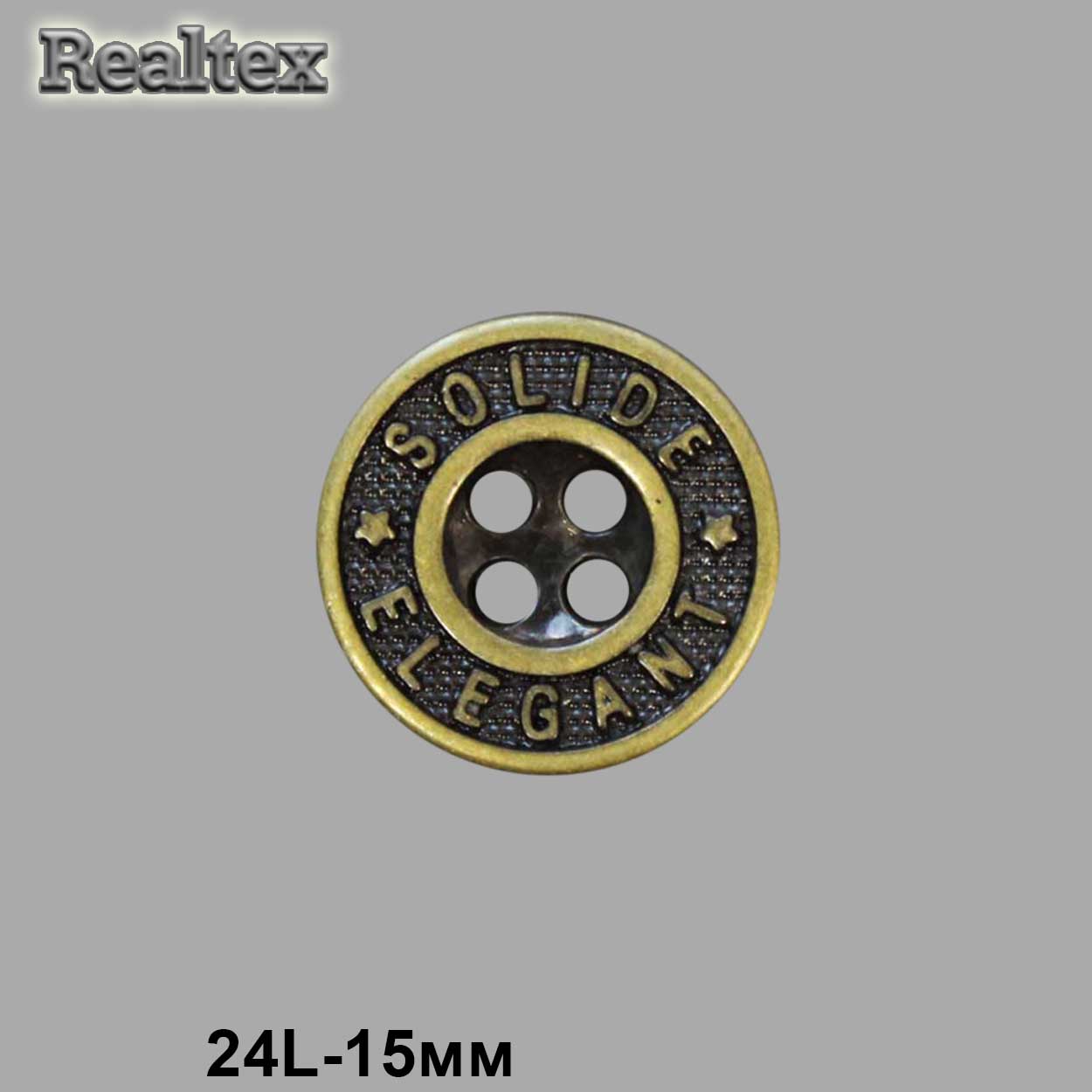 Пуговицы LA 1395 24L (72шт) цв.OB 