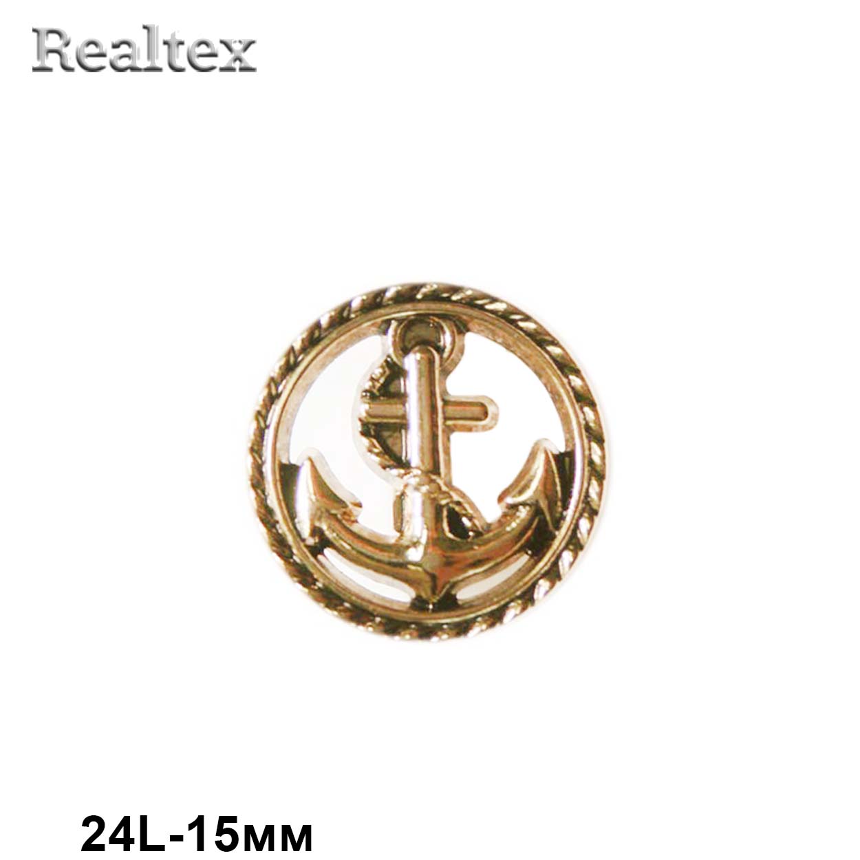 Пуговицы LA 1333 24L (72шт) цв.AG