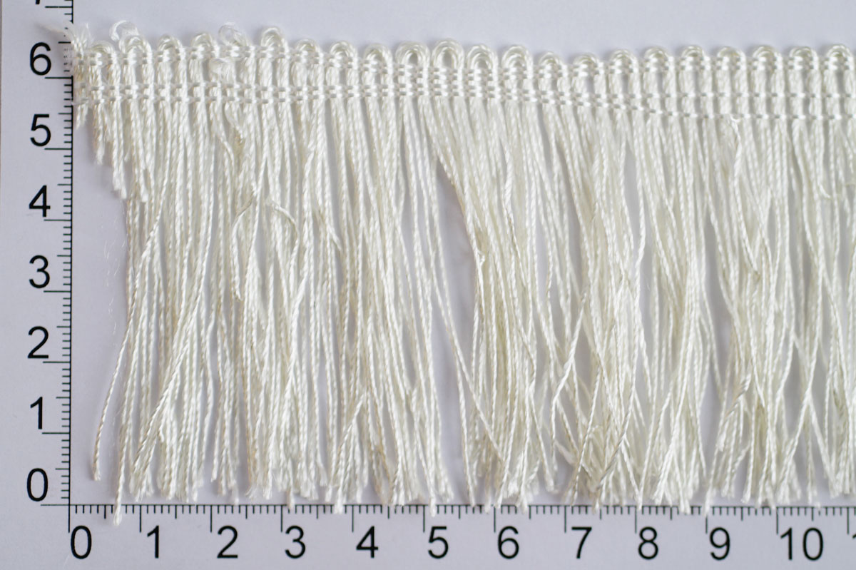 Бахрома  63мм 0390-0310 цв.502 кремовый