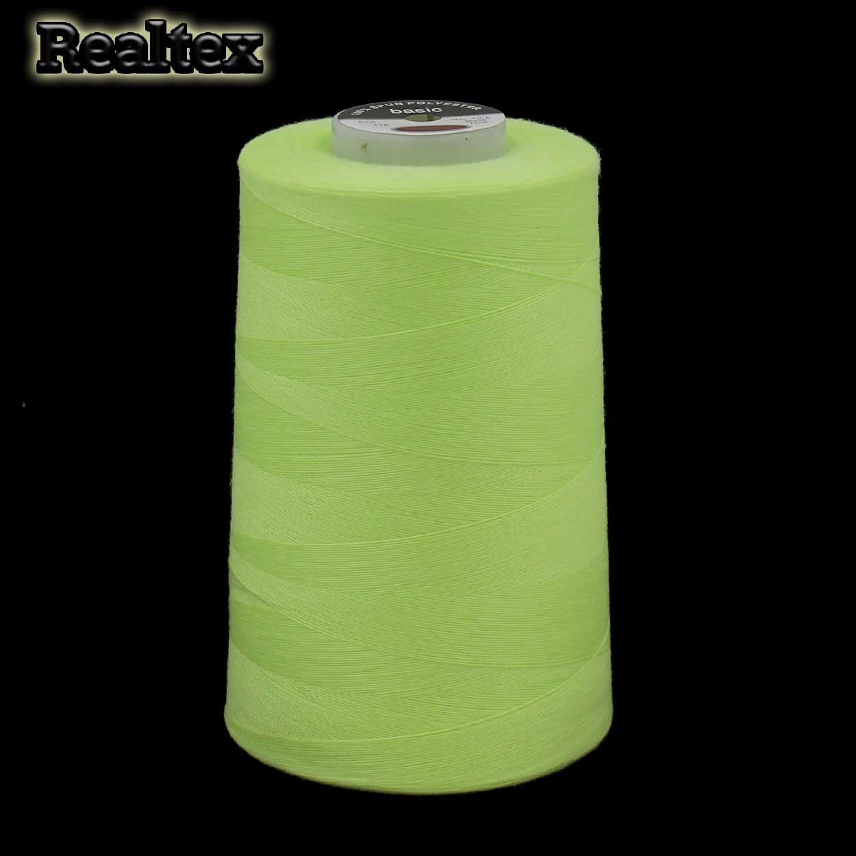 Нитки МАХ 40/2 (5000ярд) цв.118 светло-жёлтый 