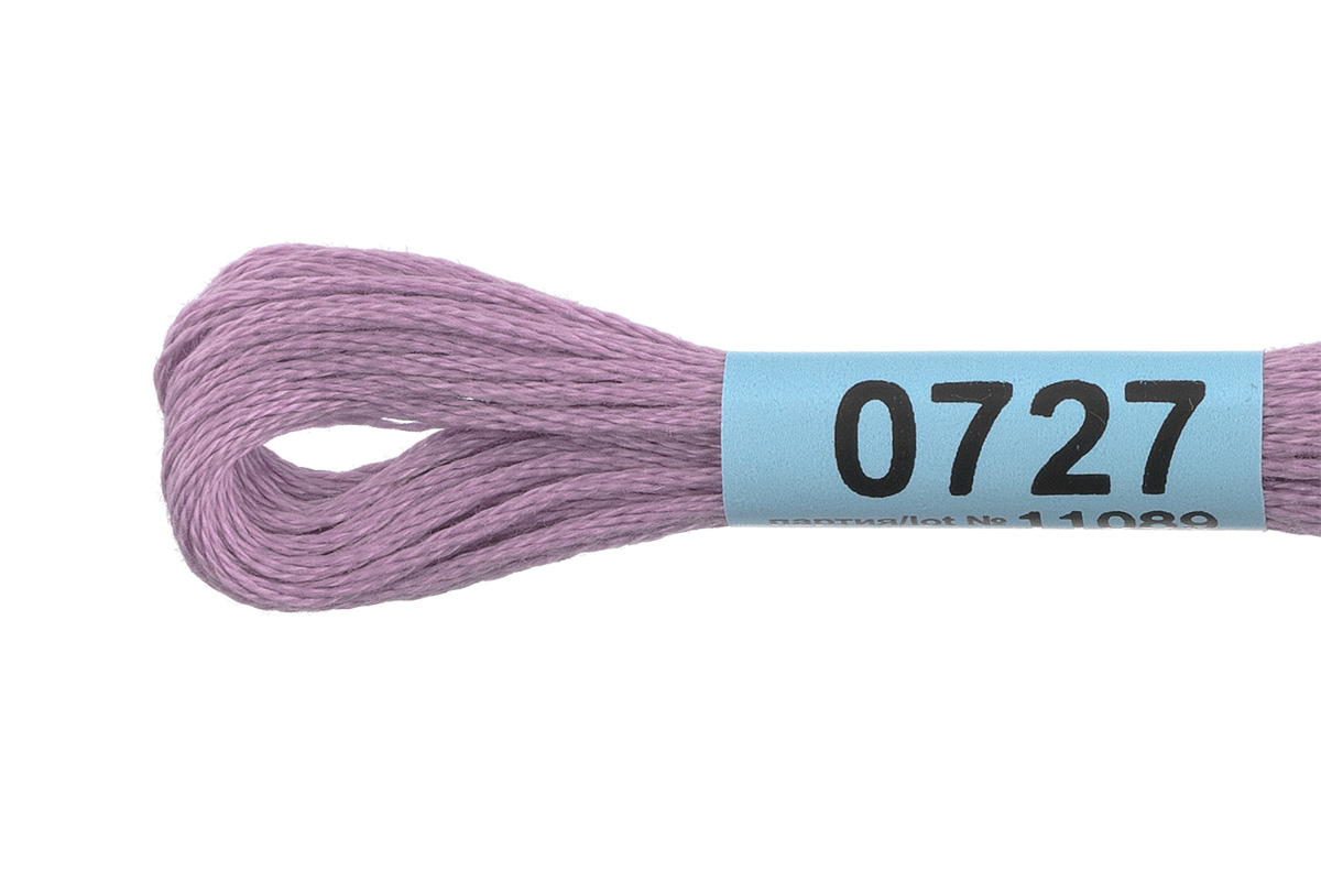 Мулине "Гамма" цв.0727 серо-сиреневый