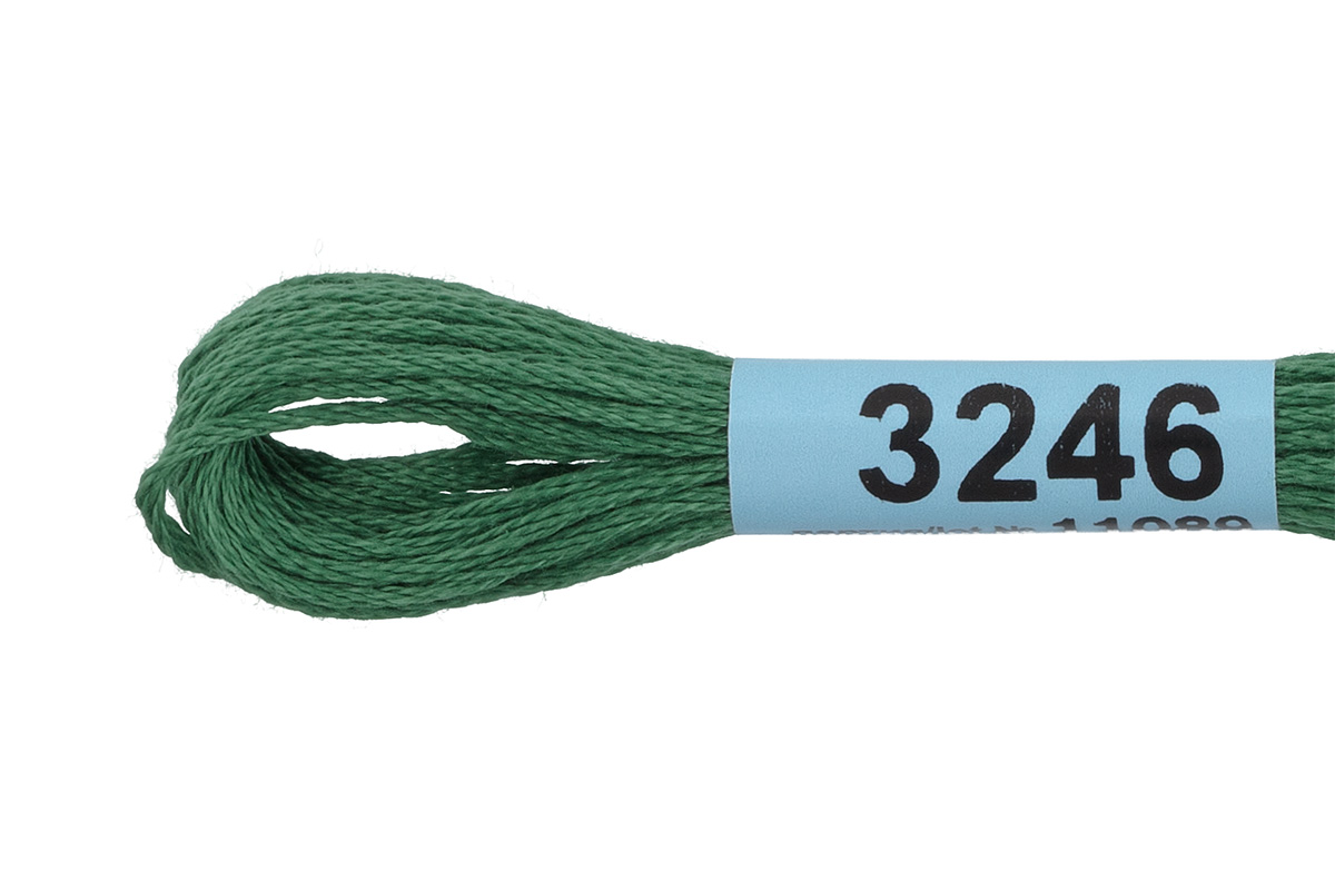 Мулине "Гамма" цв.3246 зеленый