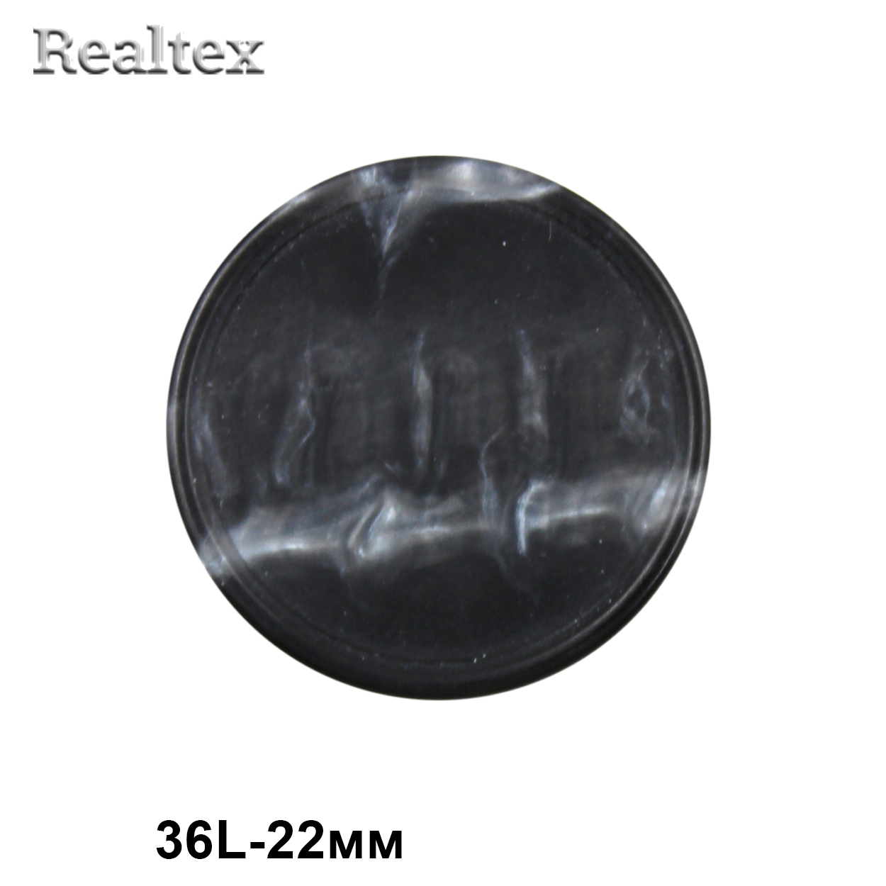 Пуговицы CB 3689 36L (36шт) цв.Black