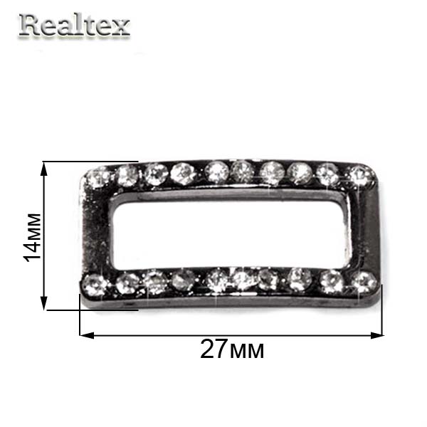 Пряжка металлическая CKB 3228 цв.черный никель