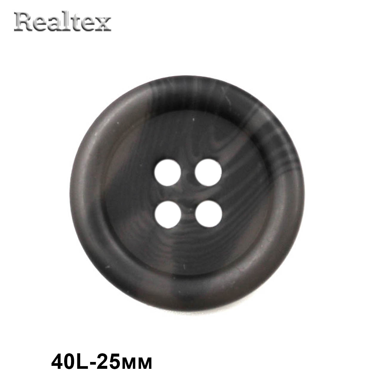 Пуговицы CN 2785 40L (36шт) цв.01-Black