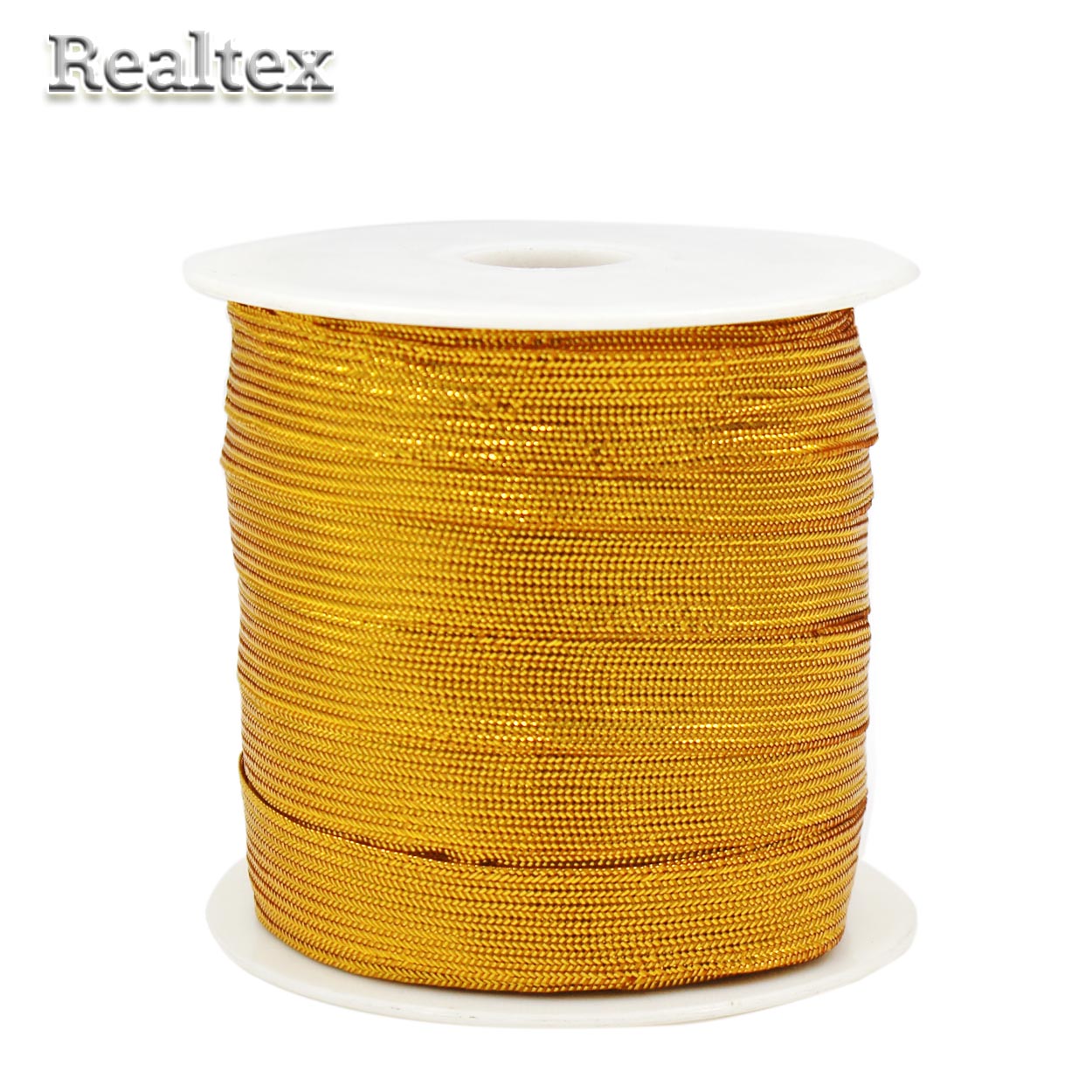 Галун Realtex металлизированный 15мм цв.золото