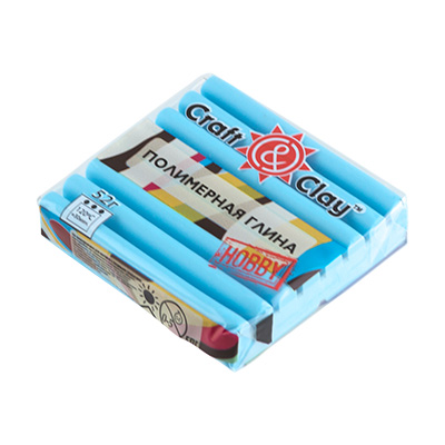 Полимерная глина CCH "Craft&Clay" (52гр) цв.1049 небесный