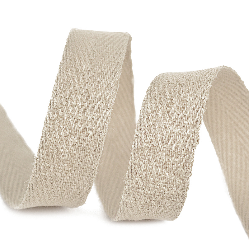 Тесьма киперная 10мм TBY.CT10185 2.5г/м цв.S185 серебристый пион