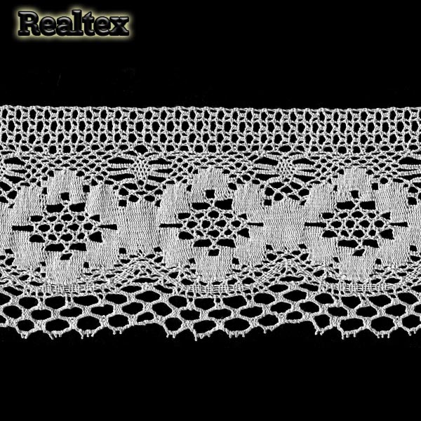 Кружево вязаное 125мм 125.01.173 цв.06 серый