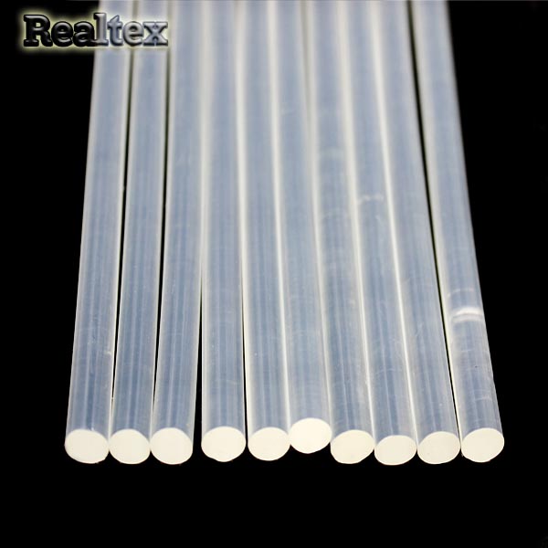 Клей 7мм для малого клеевого пистолета (10шт) Тайвань цв.кристально-прозрачный