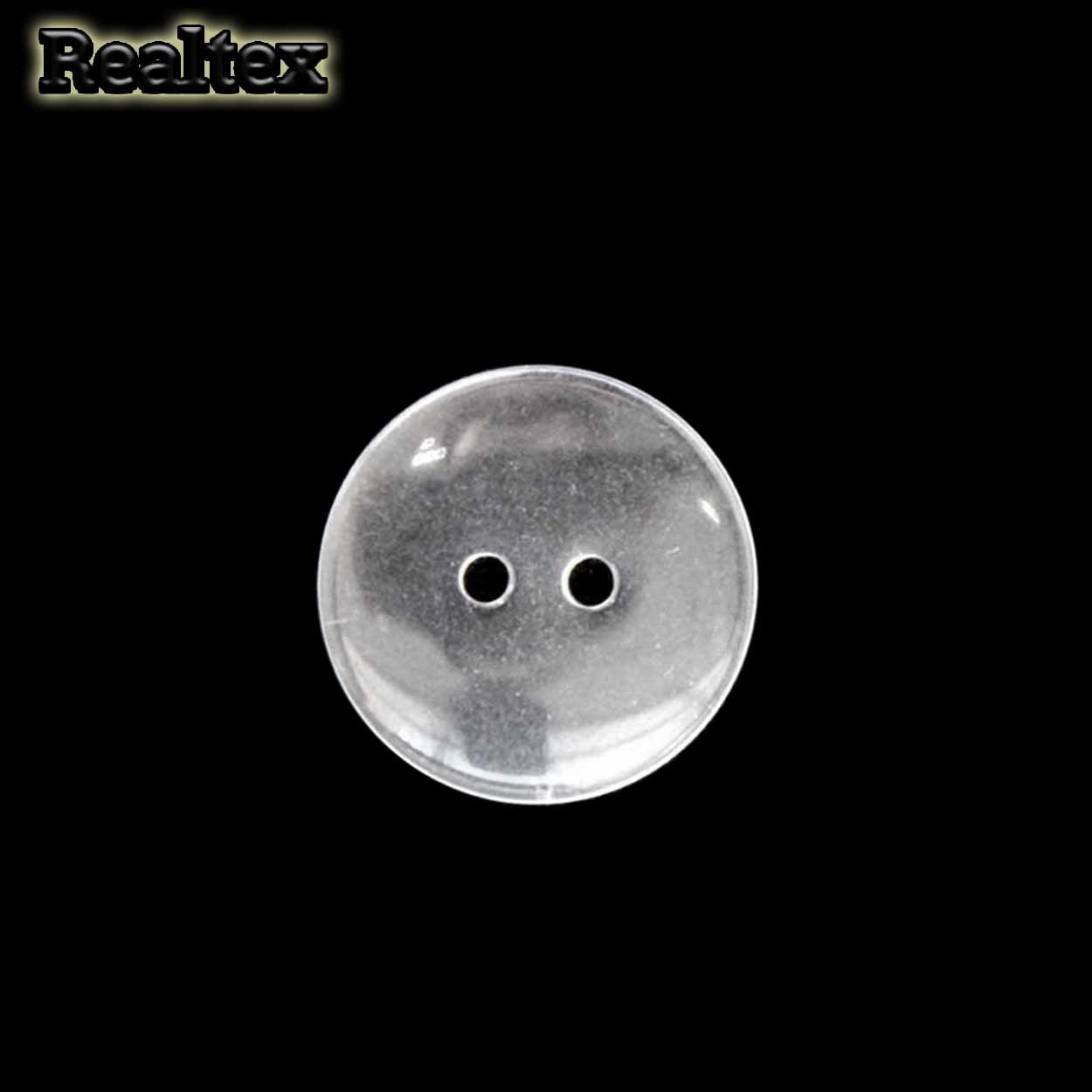 Пуговицы CX K-22 24L (144шт) цв.Clear