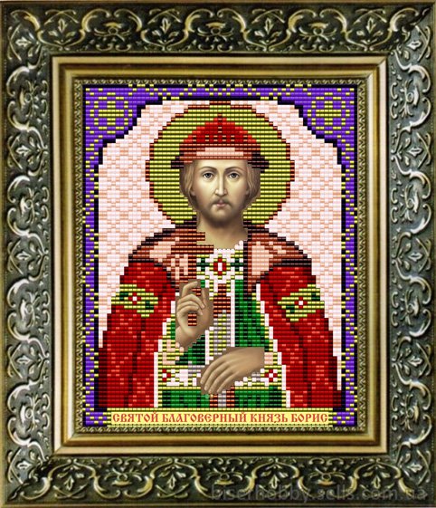 Рисунок на ткани VIA-5048 "Св.Благоверный Князь Борис" (Art Solo)