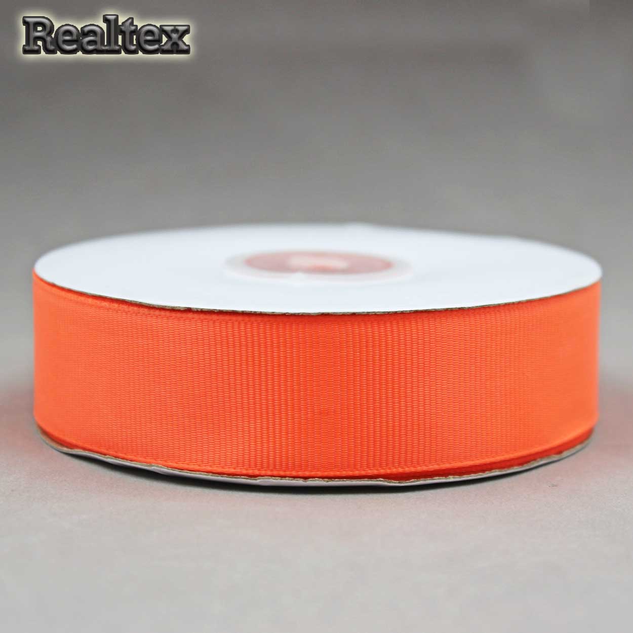 Лента репсовая 25мм RS (27,4м) цв.052 ярко-оранжевый