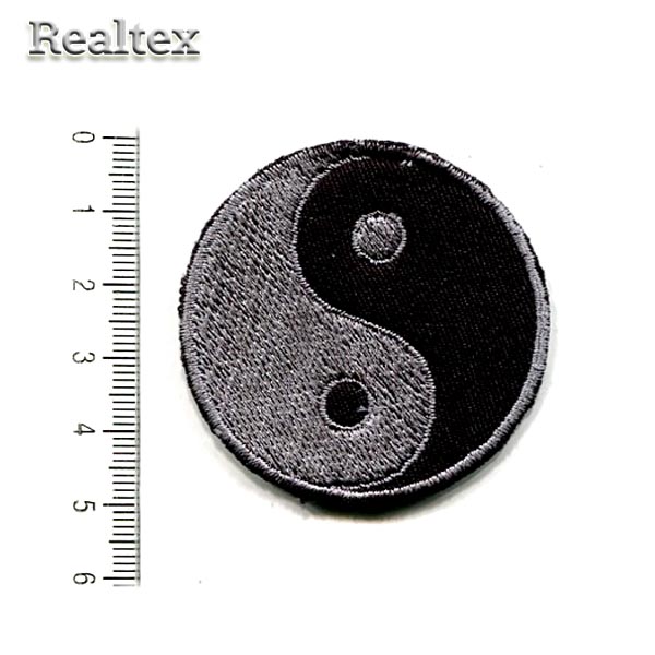 Термоаппликации 899 "Инь Янь" цв.черный/белый