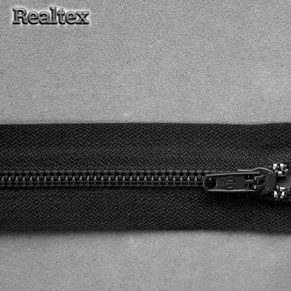 Молния усиленная Realtex Т.3 18см неразьемная цв.черный