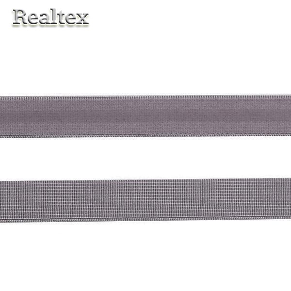 Резинка для бретелей с силиконом 10мм TBY-61012 цв.S222 шиншила