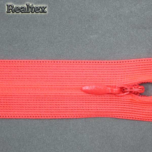  Молния потайная Т.3 50см цв.336 розовый неон