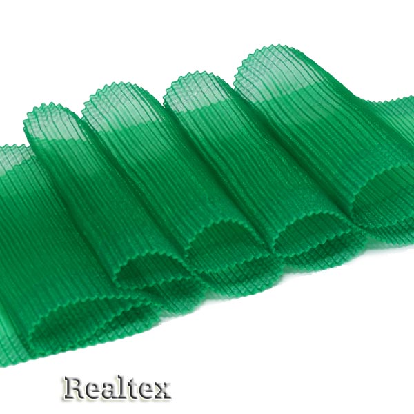Лента капроновая 110мм 1692 (гофре) цв.16 зеленый 
