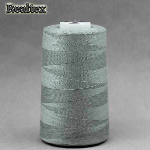 Нитки "Realtex" 40/2 (5000ярд) цв.369 серо-голубой 