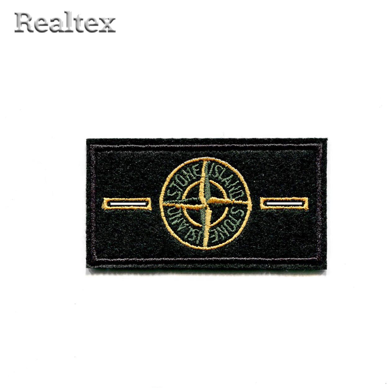  Термоаппликации Realtex S-5607 "Stone island" цв.черный