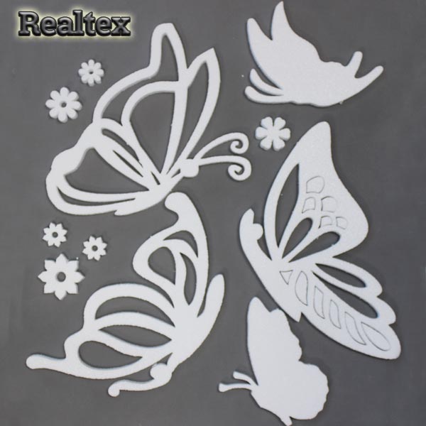 Заготовка для декорирования Набор Бабочки в профиль 30см мод.13507 (пенопласт пористый) (3шт) 