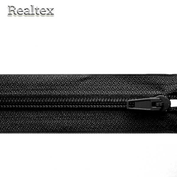 Молния витая Т.4 20см неразъемная замок полуавтомат цв.черный