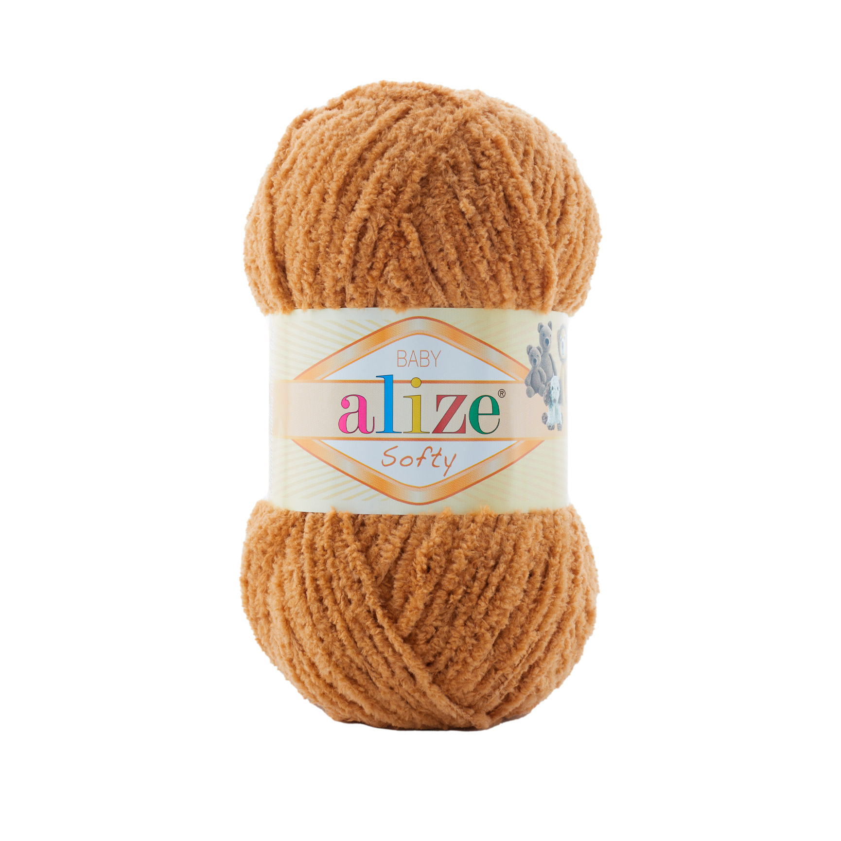 Пряжа Alize "Softy baby" (50гр) цв.179 бежевый
