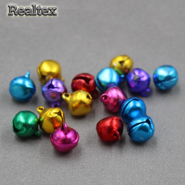 Бубенчики Реалтекс металлические 10мм цв.микс